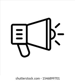 Speaker icon isolated on white background. Speaker icon in trendy design style