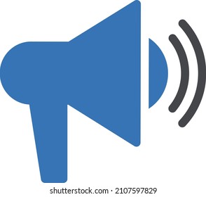 speaker Icon isolated on white background. Vector illustration. Eps10. Vector icon for website design and app