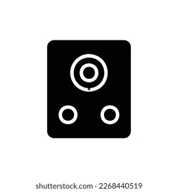 speaker icon with isolated vektor and transparent background.