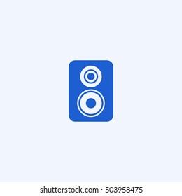 speaker icon, isolated, white background