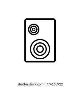 speaker icon line art