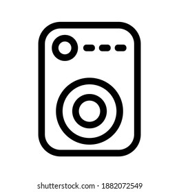 speaker icon or logo isolated sign symbol vector illustration - high quality black style vector icons
