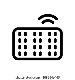 icono de altavoz o logotipo símbolo de signo aislado ilustración vectorial - iconos vectoriales de estilo negro de alta calidad
