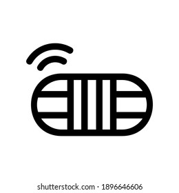 speaker icon or logo isolated sign symbol vector illustration - high quality black style vector icons
