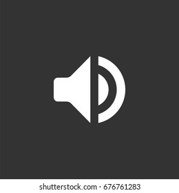 Speaker Icon Logo Template Illustration Design. Vector EPS 10.
