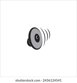speaker icon logo vector design