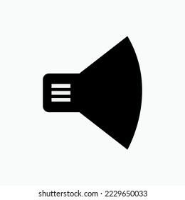 Speaker Icon. Loud Speaker, Sound Symbol - Vector.