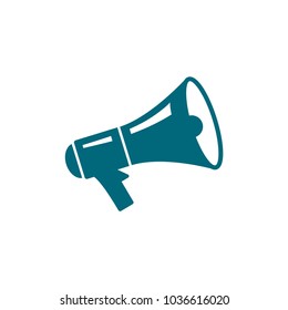 speaker icon, megaphone icon in trendy flat style 