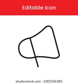 Speaker icon, Speaker outline icon, Speaker vector icon