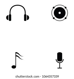 speaker icon set