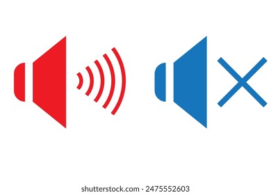  Speaker icon set vector. volume sign and symbol. loudspeaker icon. sound symbol