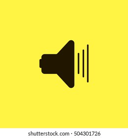 speaker icon. speaker sign