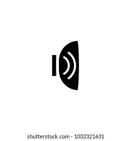 speaker icon. sign design