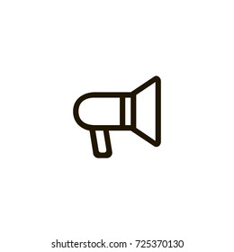 speaker icon. sign design