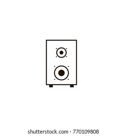speaker icon. sign design