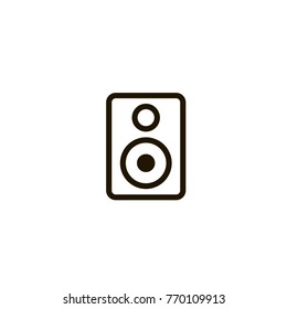speaker icon. sign design