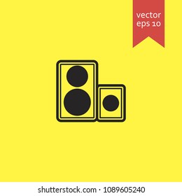 speaker. speaker icon. sign design. Vector EPS 10