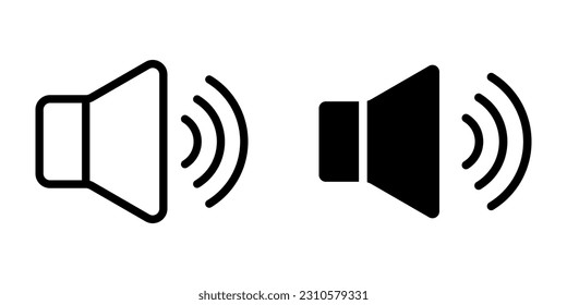 Speaker icon. sign for mobile concept and web design. vector illustration