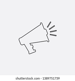 speaker icon sign signifier vector