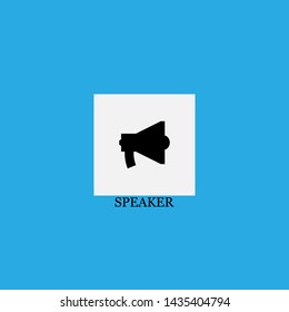 speaker icon sign signifier vector