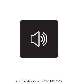 Speaker icon sign symbol vector