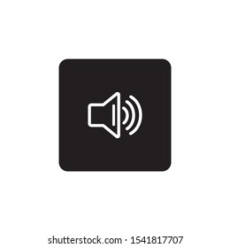 Speaker icon sign symbol vector