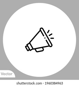 Speaker icon sign vector,Symbol, logo illustration for web and mobile