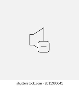 Speaker icon sign vector,Symbol, logo illustration for web and mobile