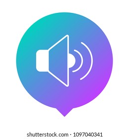 Speaker icon - sound icon