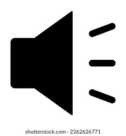 Speaker icon symbol vector illustration. sound speaker design isolated on white background. 