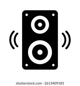 Speaker icon symbolizing sound, audio, and broadcast communication