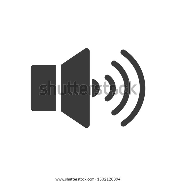 Speaker Icon Template Color Editable Speaker Stock Vector Royalty Free 1502128394