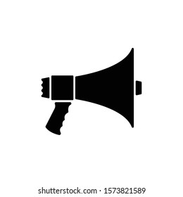 Speaker icon in trendy flat style isolated on white background. Symbol for your web site design, logo, app, UI. Vector illustration, EPS