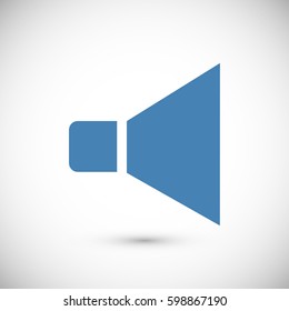 speaker icon, vector best flat icon, EPS