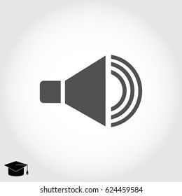 speaker icon, vector best flat icon, EPS