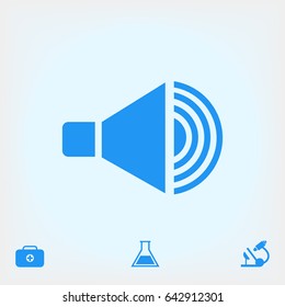 speaker icon, vector best flat icon, EPS