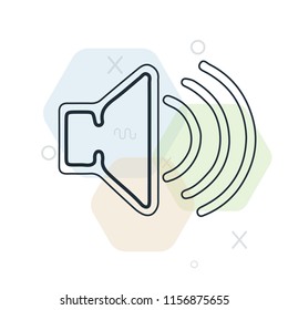 Speaker icon vector can be used as png, Speaker