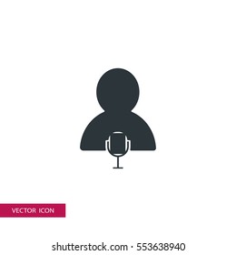 speaker icon vector, can be used for web and mobile design