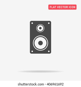 Speaker icon. Vector concept illustration for design.