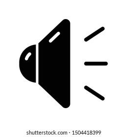 Speaker Icon Vector Design Template