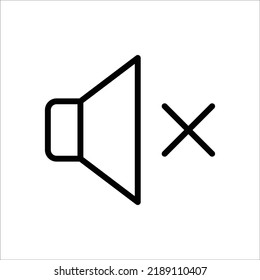 speaker icon vector design template