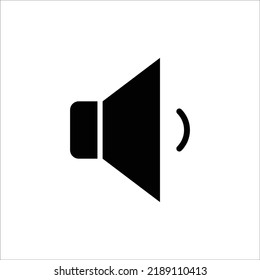 speaker icon vector design template