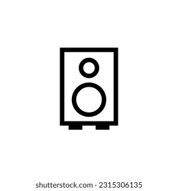 Speaker icon vector design trendy
