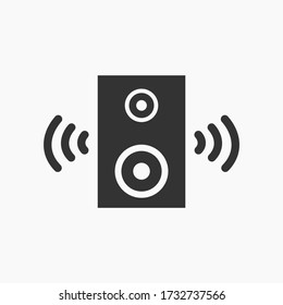 Vectores de icono del altavoz 10