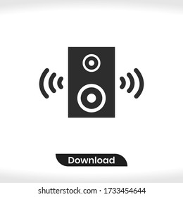 Speaker icon vector eps 10
