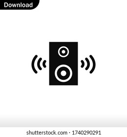 Speaker icon vector eps 10