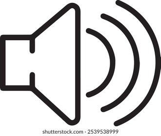 Speaker icon vector eps file 