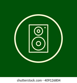 speaker icon. vector eps10 icon
