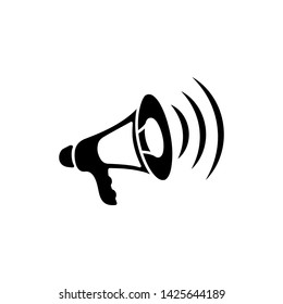  speaker icon vector flat design