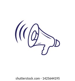  speaker icon vector flat design